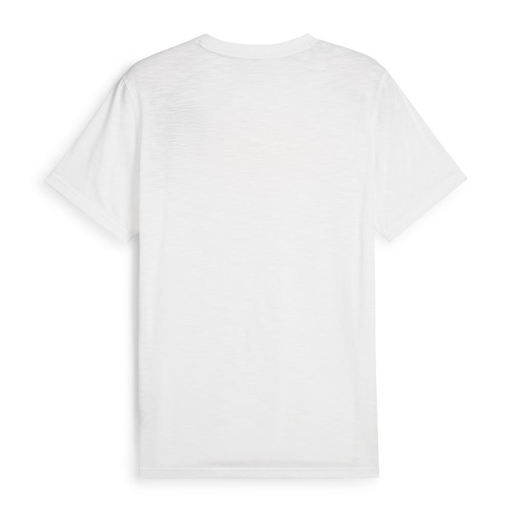 T-Shirt Blanc/Orange Homme Puma Graphic vue 2