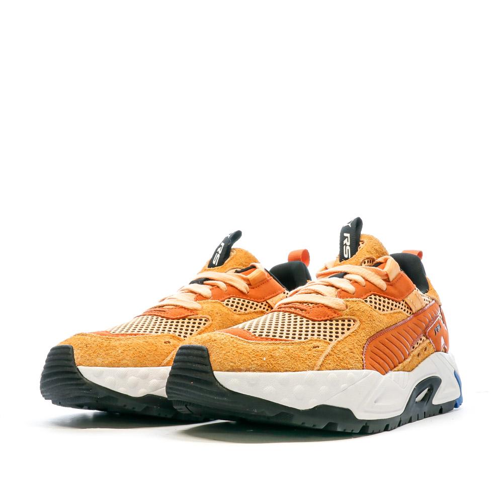 Baskets Orange Homme Puma Rs-trck Horizon 390717 vue 6