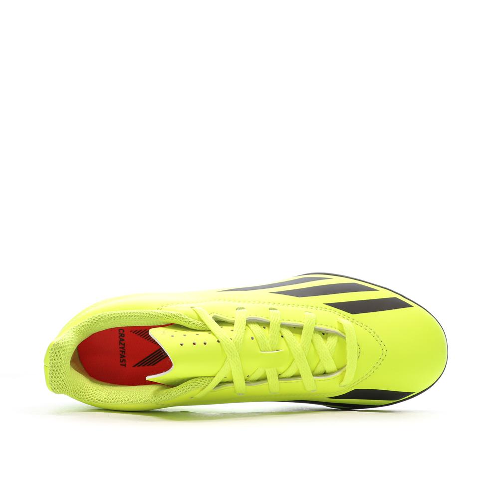 Chaussures de Foot Jaunes Enfant Adidas X Crazyfast Club TF vue 4