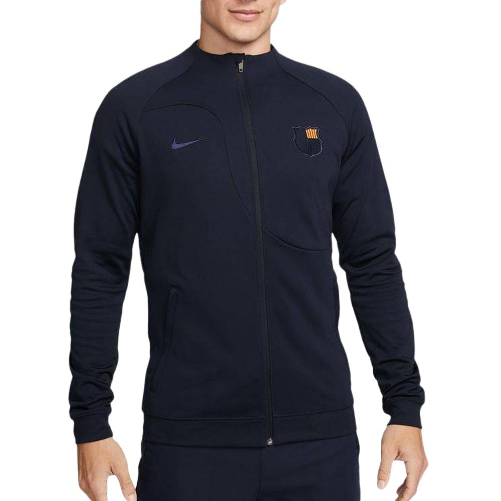 FC Barcelone Veste de Survêtement Marine Homme Nike 22/23 pas cher