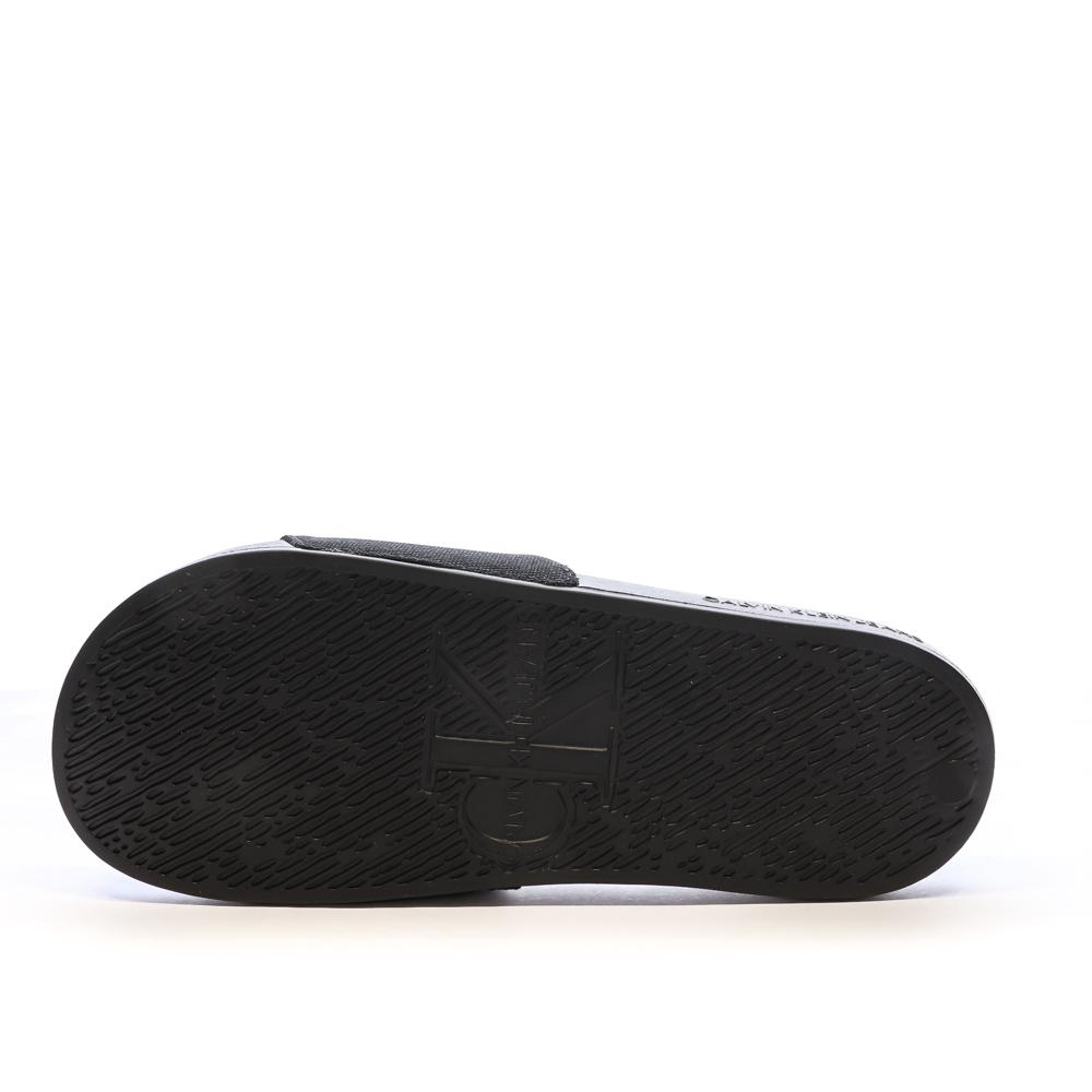 Claquettes Noires Homme Calvin Klein Jeans YW0YW01835 vue 2