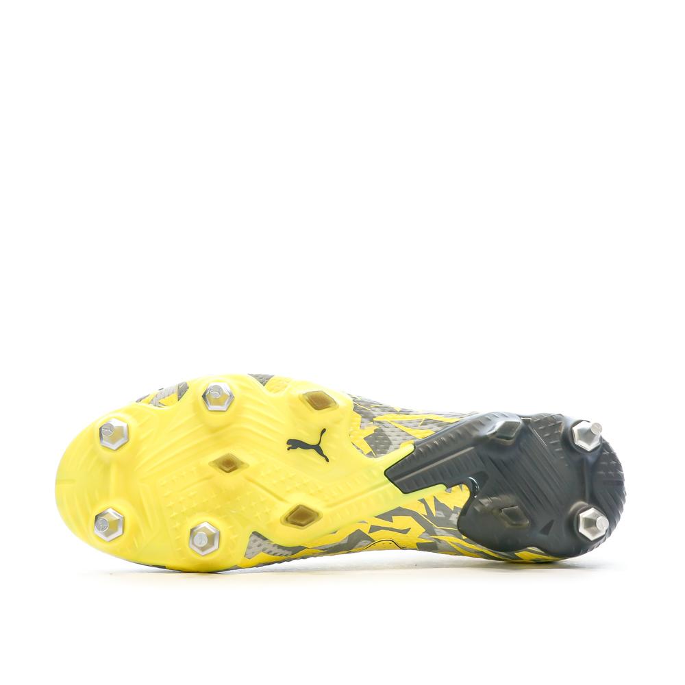 Chaussures de football Jaune/Grises Homme Puma Future Ultimate MxSG vue 5