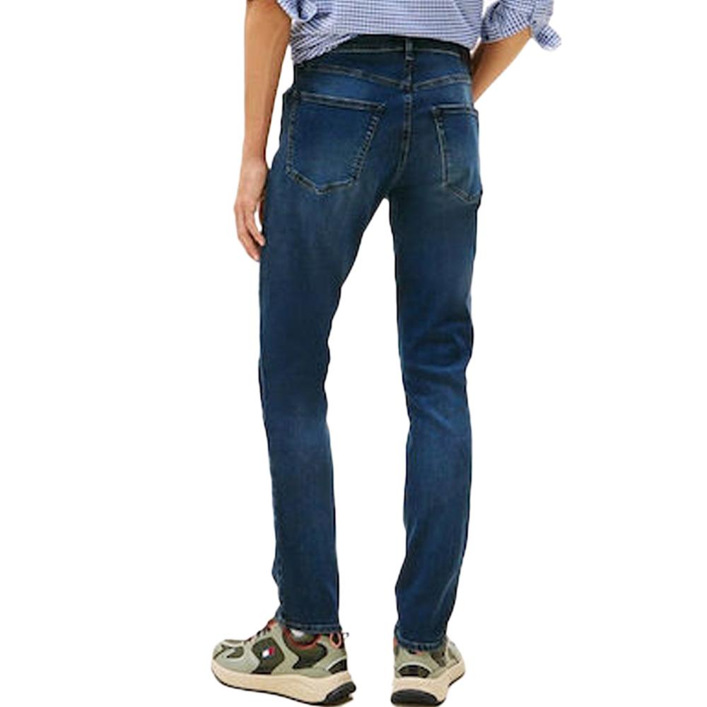 Jean Droit Bleu Homme Tommy Hilfiger Scanton vue 2