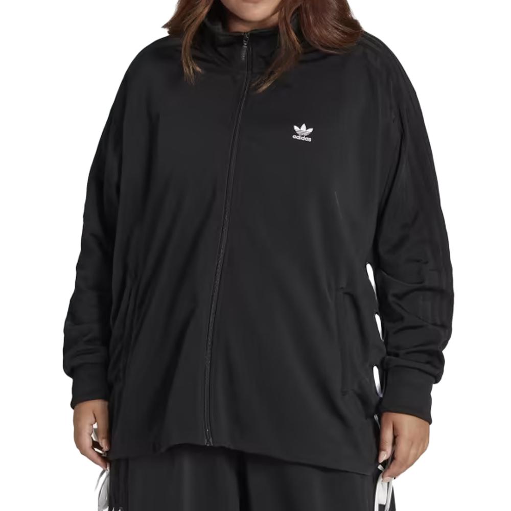 Veste Noir Femme Adidas Curvy Laced HK5095 pas cher
