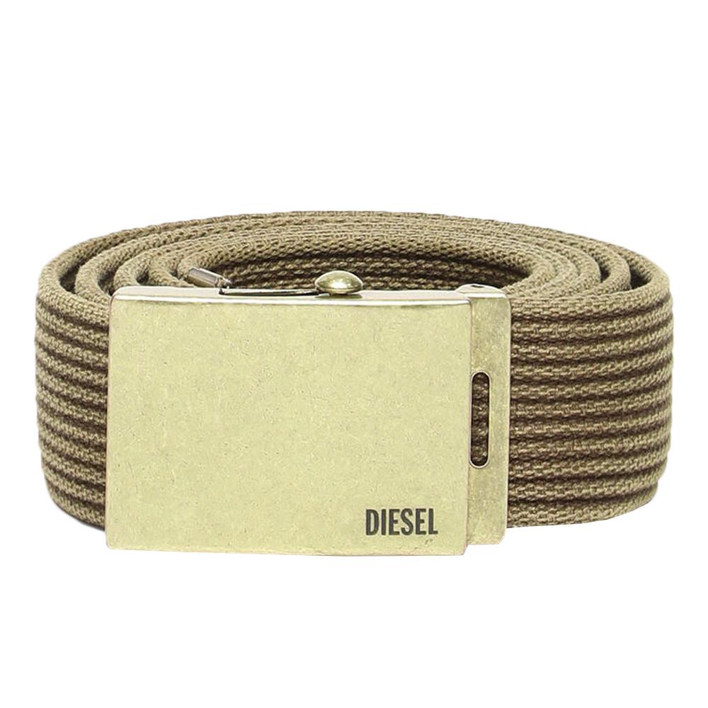 Ceinture Kaki Homme Diesel Comba pas cher