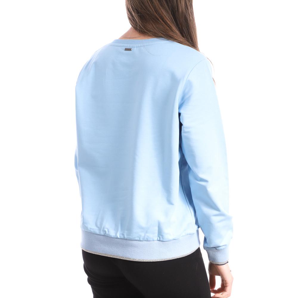 Sweat Bleu Femme Les Tropéziennes Maddie vue 2