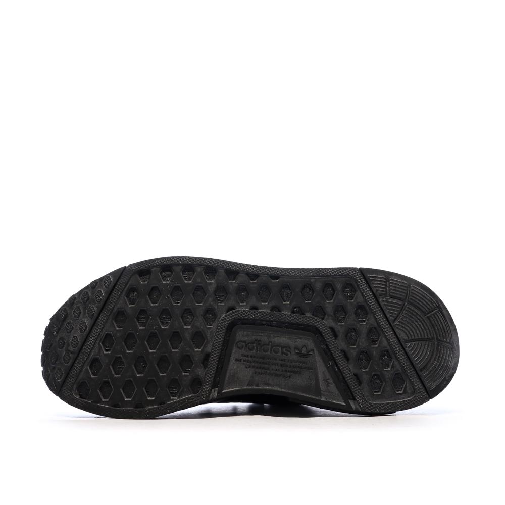 Baskets Noires Junior Femme Adidas Nmd_r1 vue 5