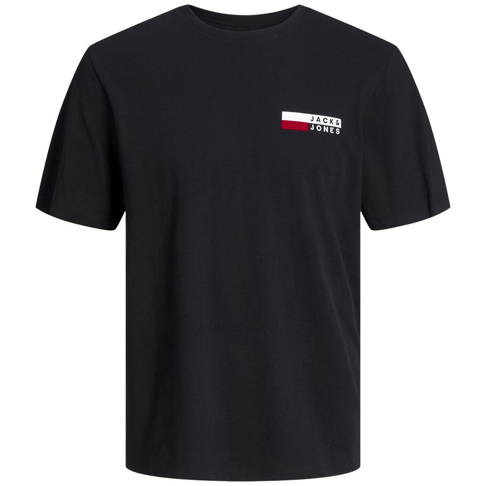 T-shirt Noir Homme Jack & Jones Whcorp pas cher