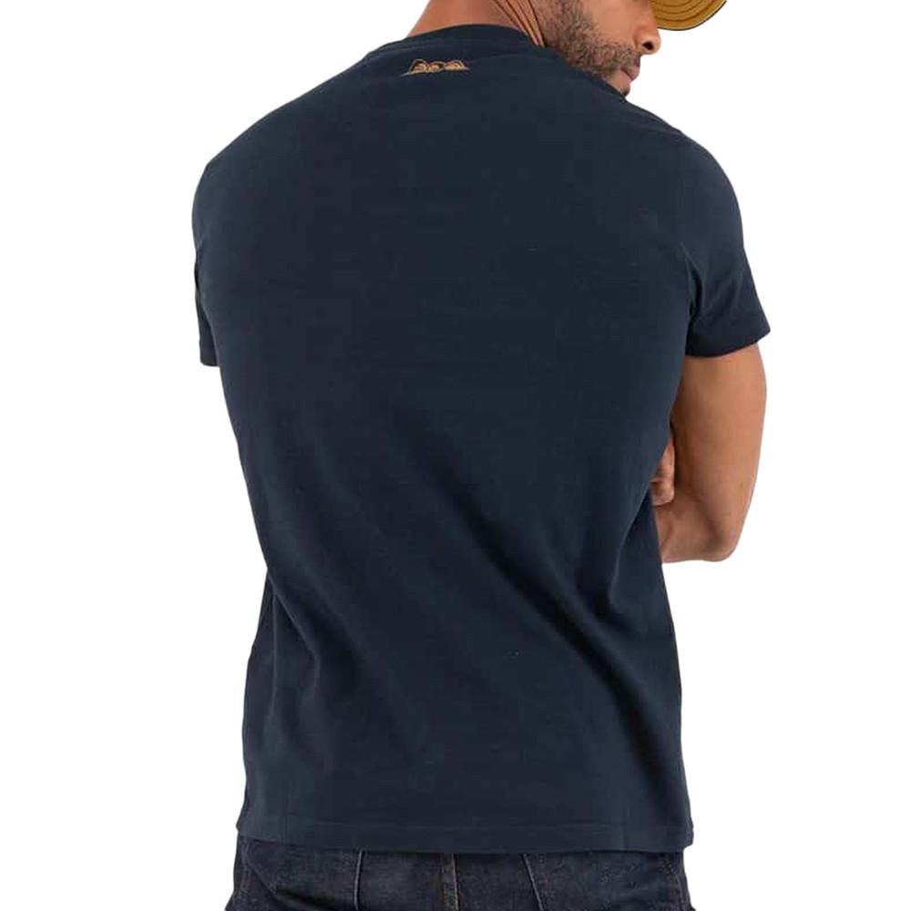 T-shirt Marine Homme Von Dutch WOOFER vue 2