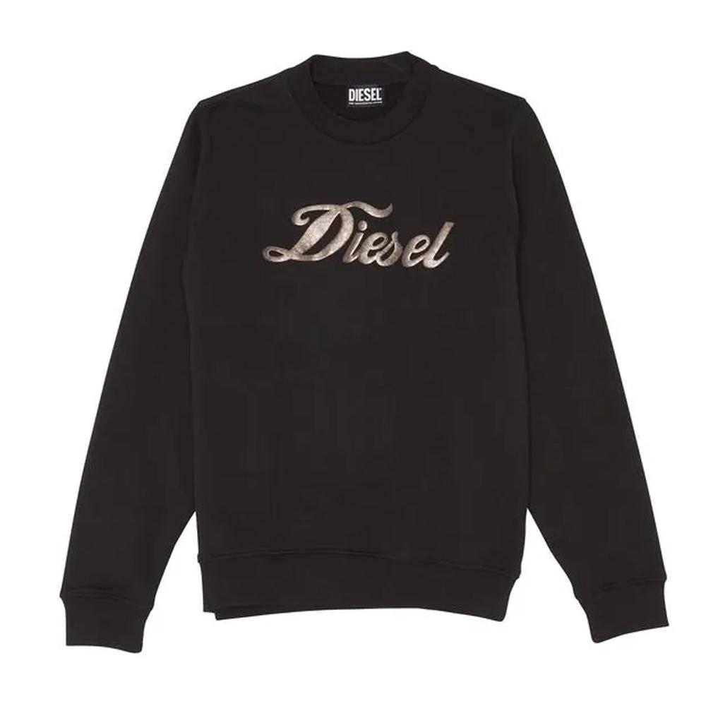 Sweat Noir Femme Diesel Felpa pas cher
