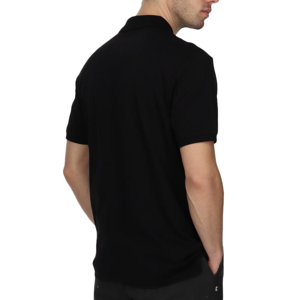 Polo Noir Homme Champion Line vue 2