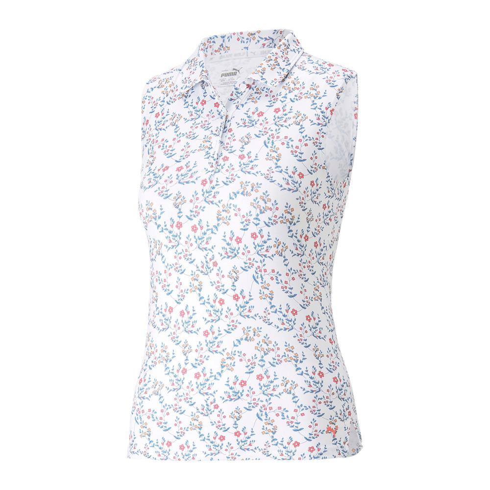 Polo Blanc Imprimé Fille Puma Flo pas cher