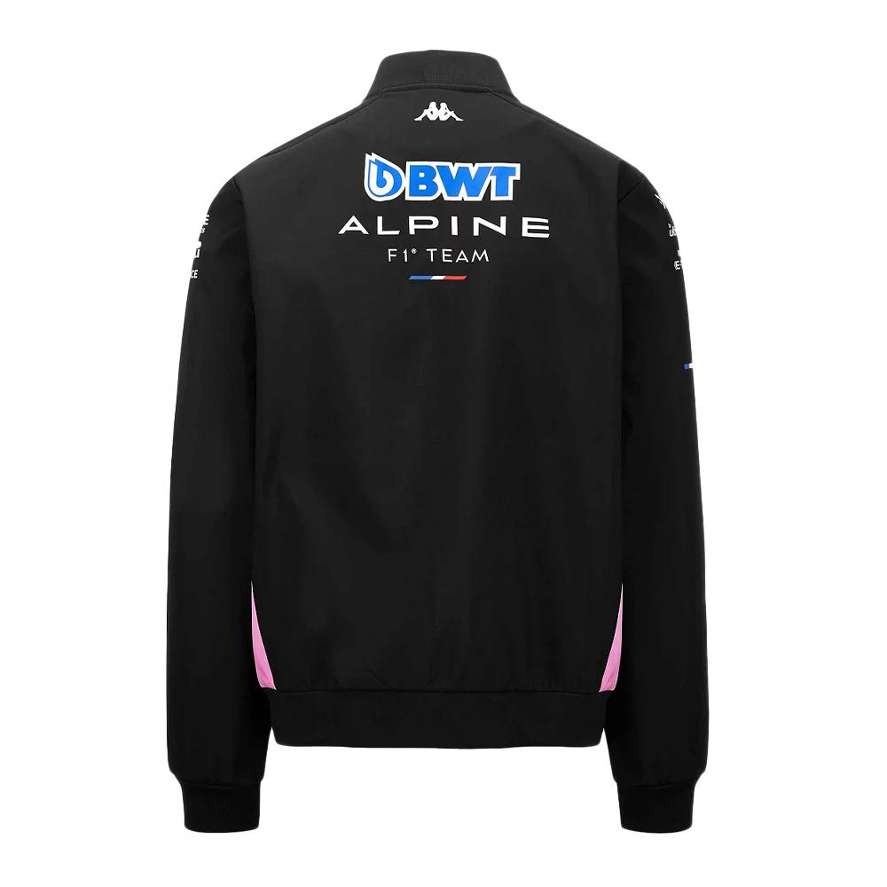 Veste Noire Homme Kappa Amdacy Alpine F1 vue 2