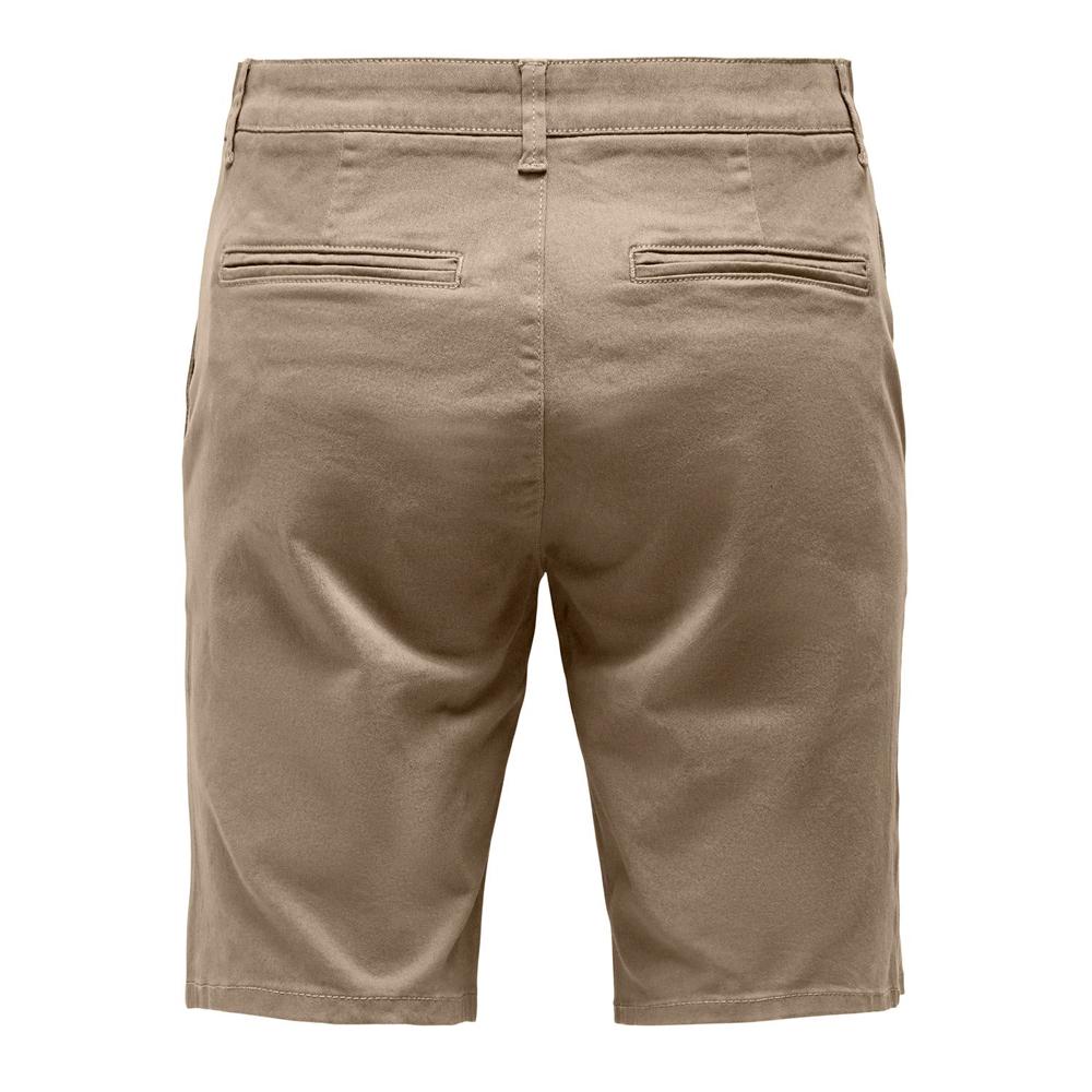 Short Chino Beige Homme ONLY & SONS 22026607 vue 2