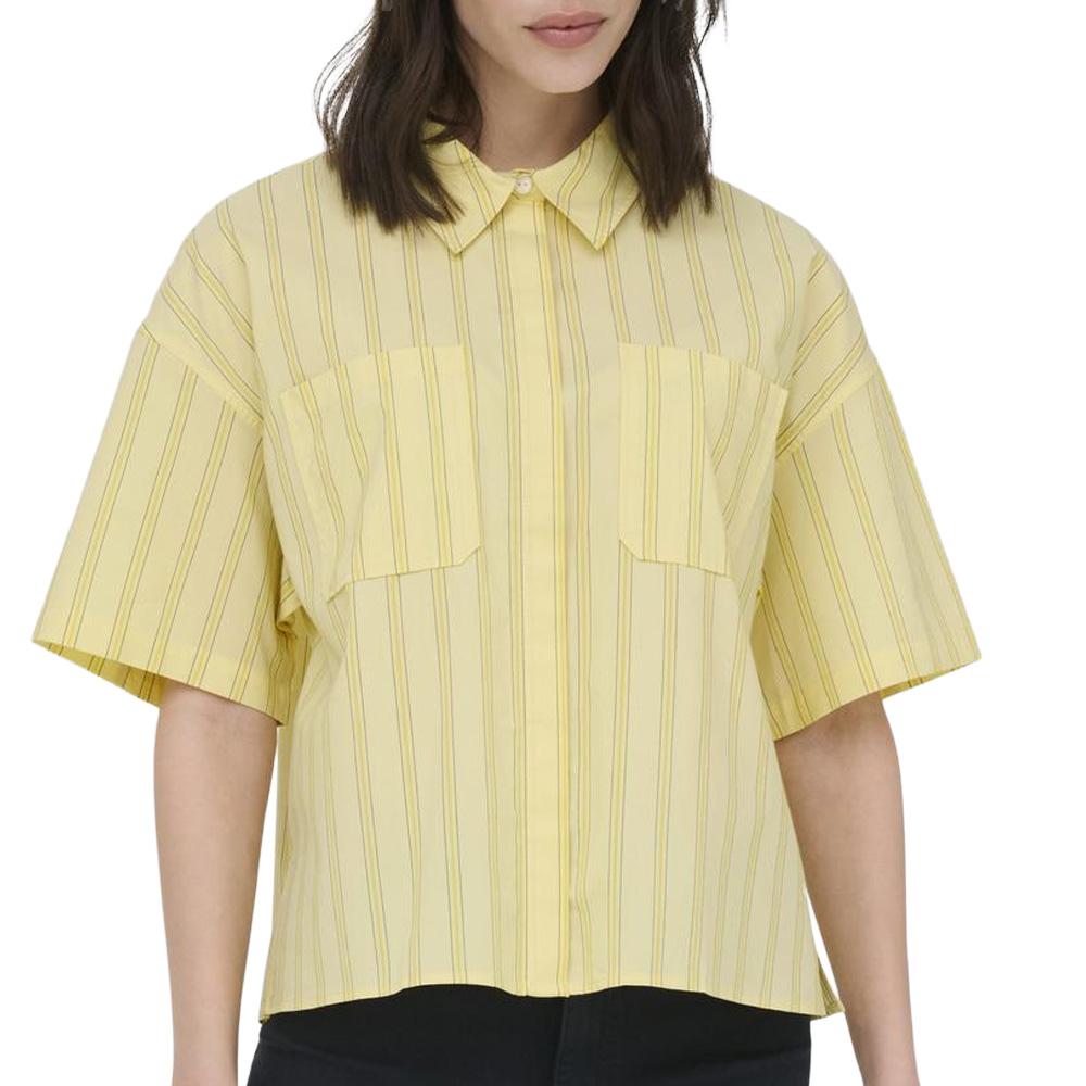 Chemise Jaune Femme JDY Mio pas cher