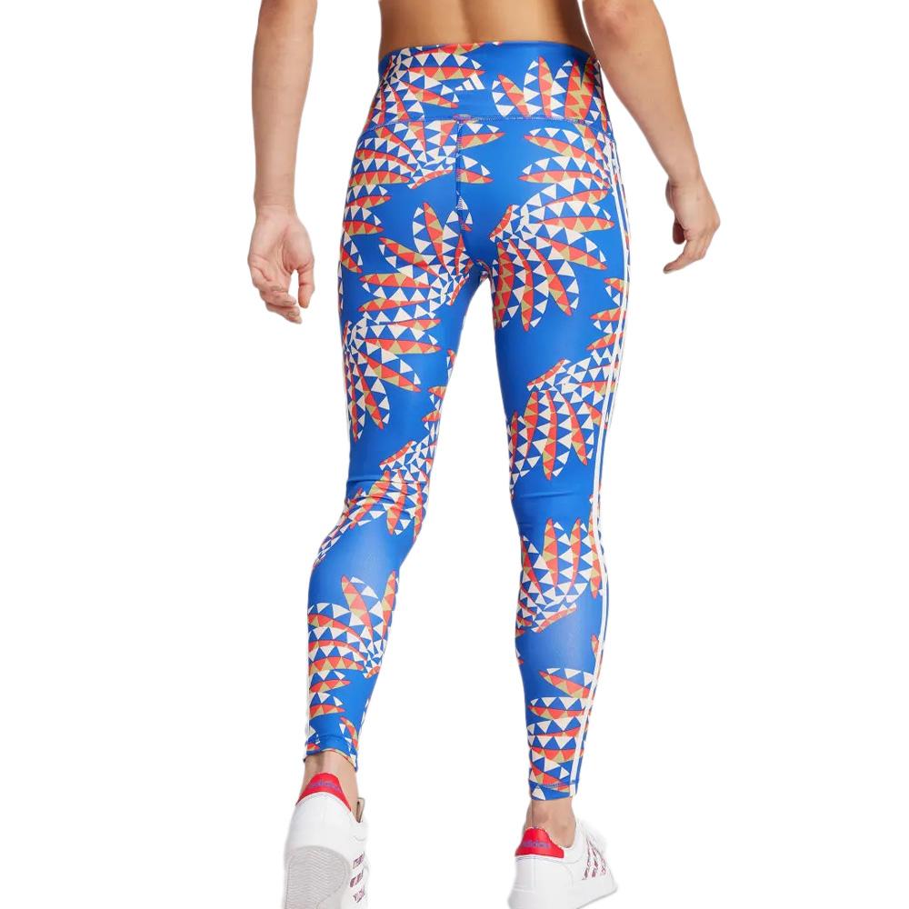 Legging Bleu Femme Adidas Farm vue 2