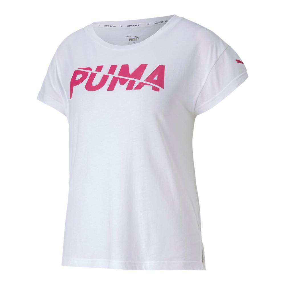 T-Shirt Blanc Femme Puma Graphic pas cher