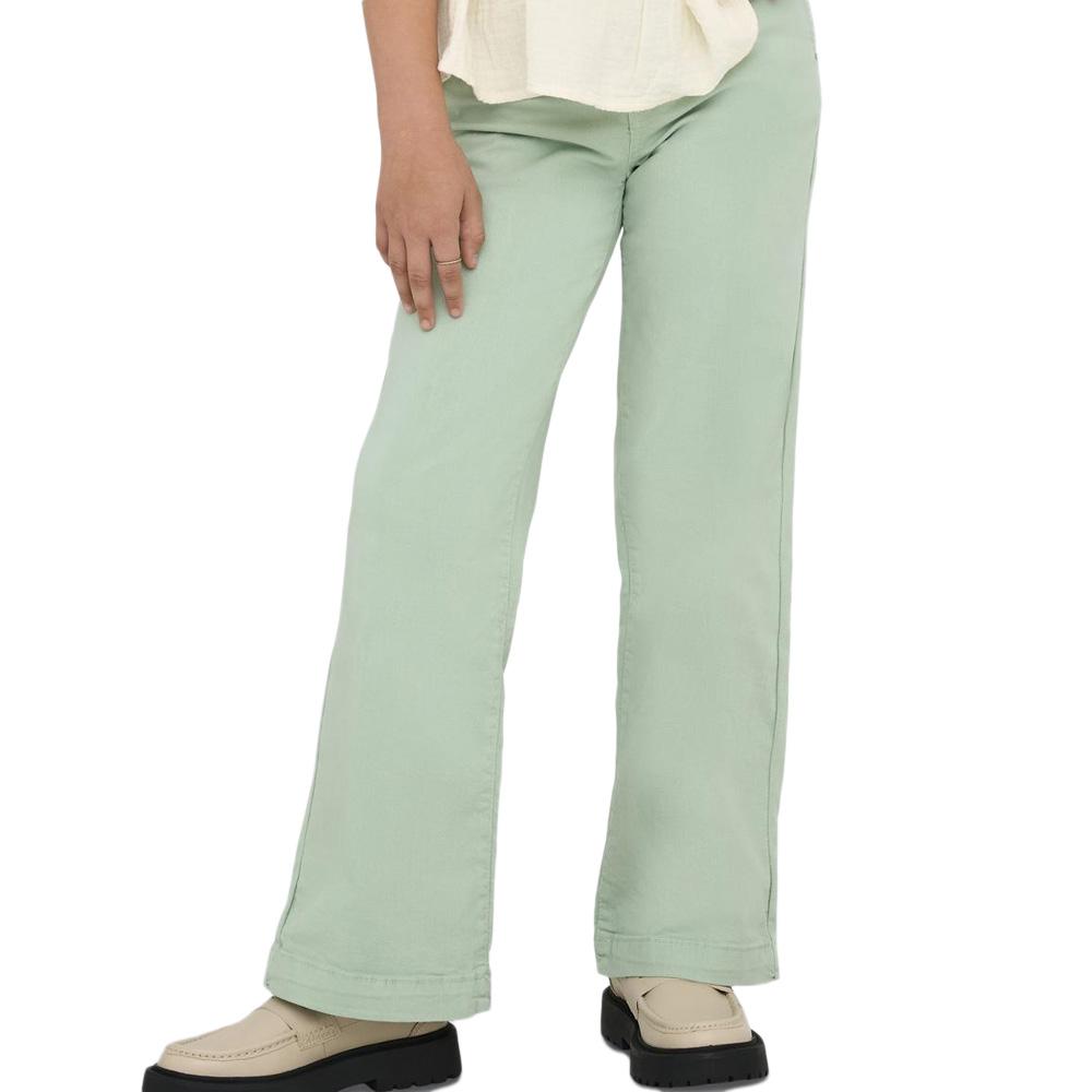 Pantalon Vert Pale Fille Kids ONLY Kognew pas cher