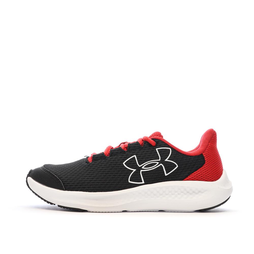 Baskets Garçon Noire/Rouge Garçon Under Armour Charged Pursuit pas cher