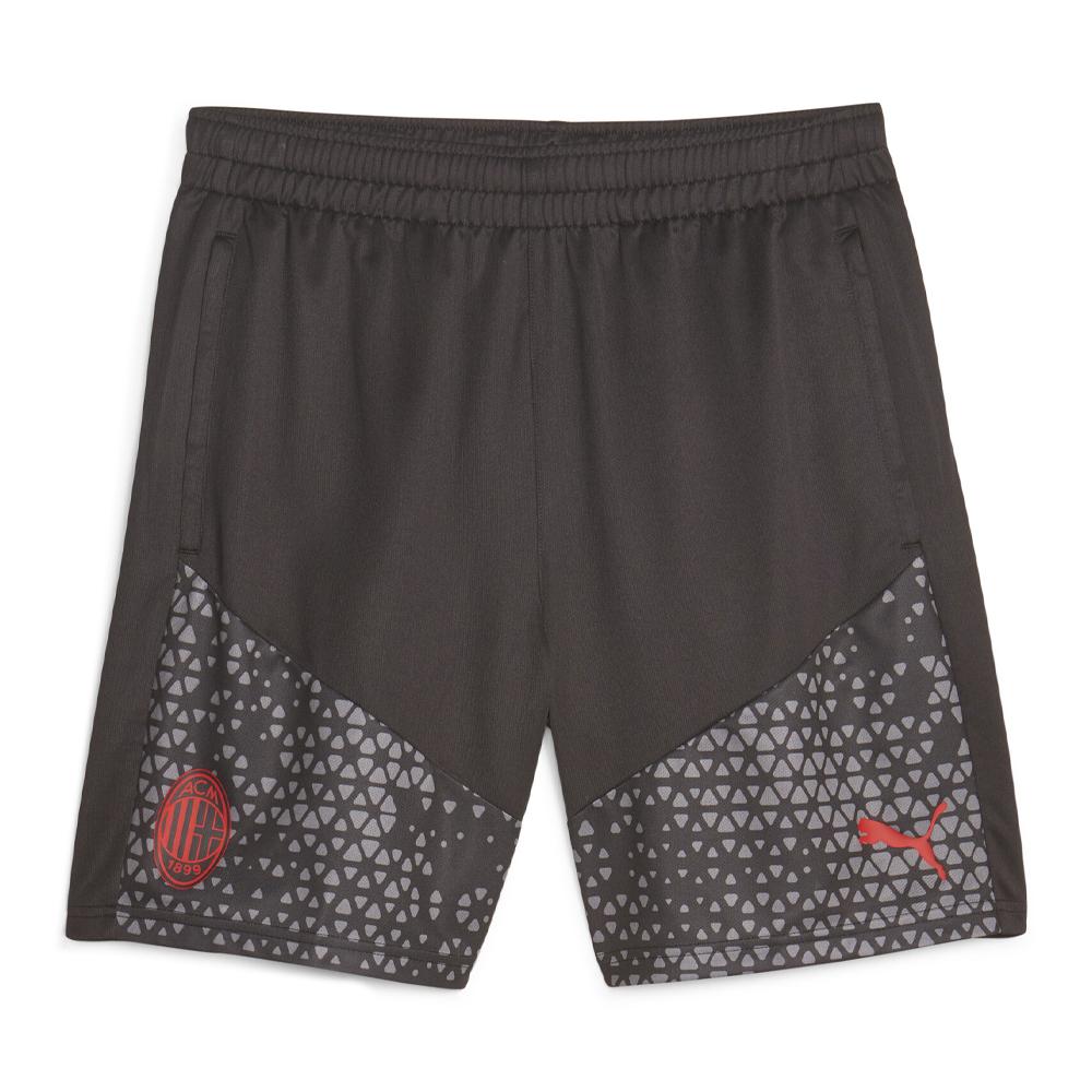 AC Milan Short Training Noir/Gris Homme Puma 2023/2024 pas cher