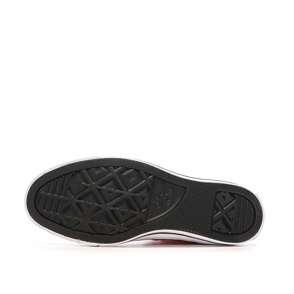 Baskets Rouges Fille/Femme Converse Chuck Taylor All Star Sketch vue 5
