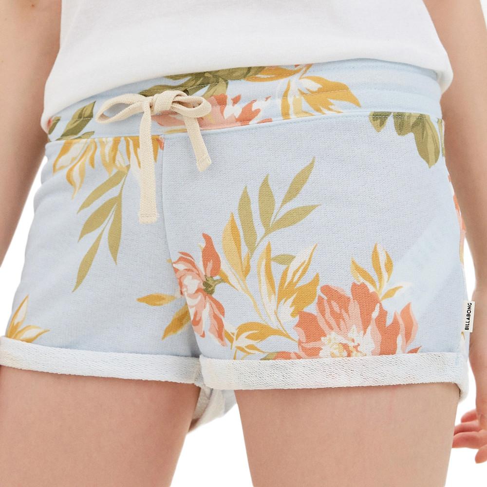 Short Bleu Imprimé Femme Billabong Summer Time pas cher