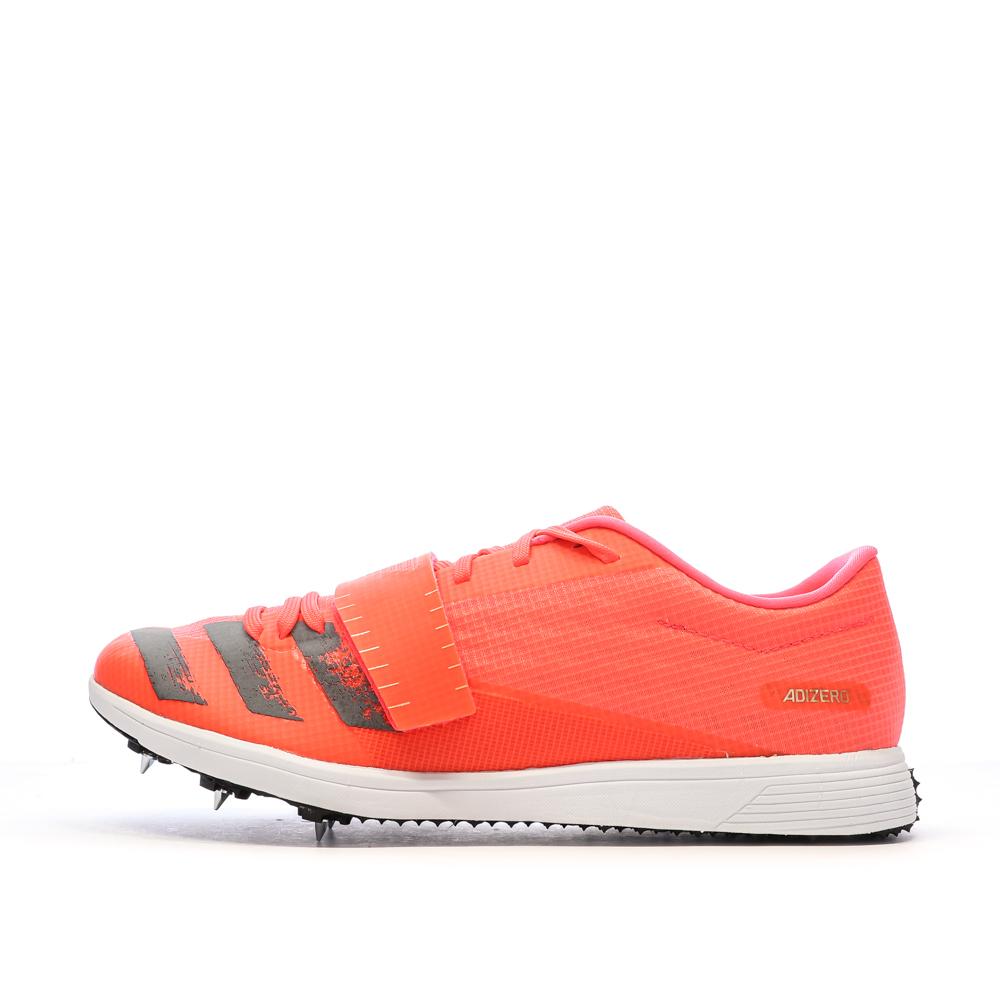 Chaussures d'athlétisme Rouges Homme Adidas Adizero pas cher
