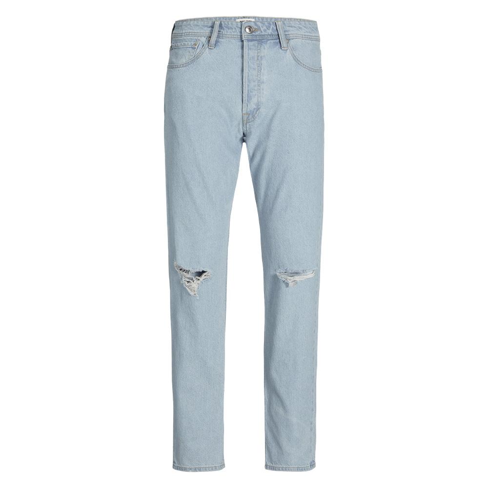 Jean Slim Bleu Clair Homme Jack & Jones 12270853 pas cher