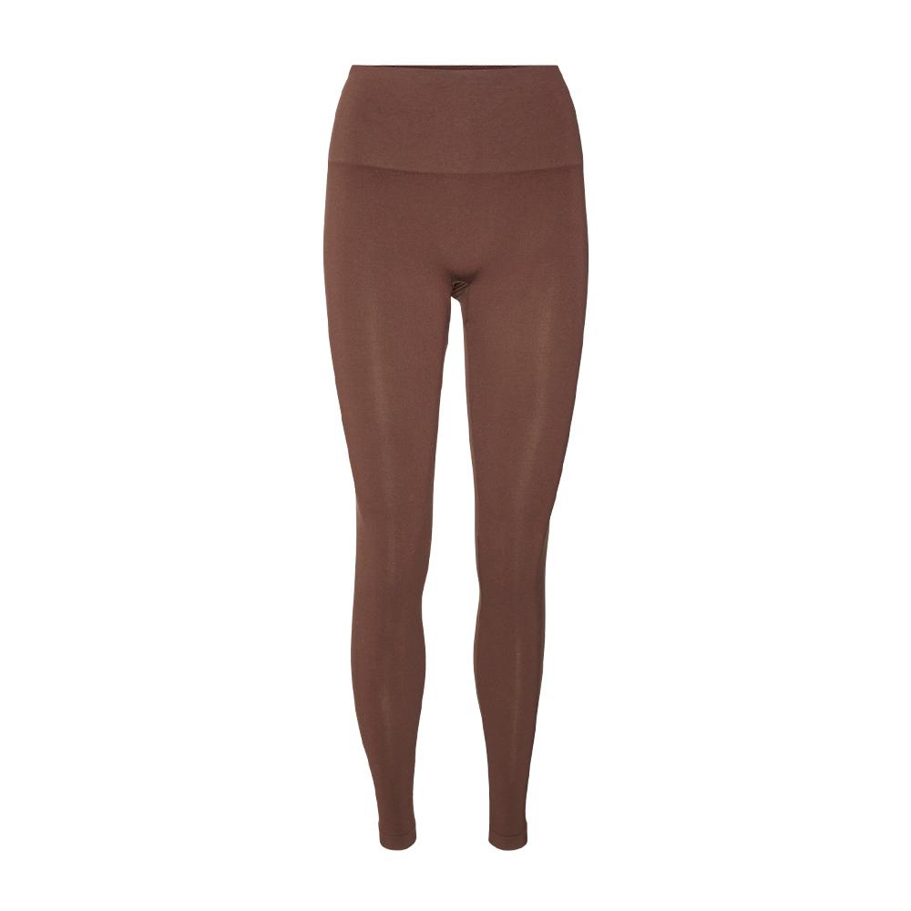 Legging Marron Femme Vero Moda Silla pas cher