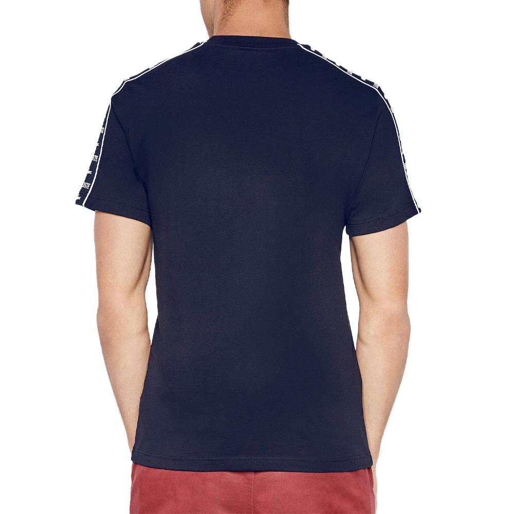 T-shirt Marine Homme Lacoste TH7404 vue 2