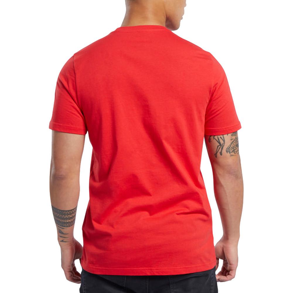 T-Shirt rouge homme Reebok UFC Fan Gear vue 2