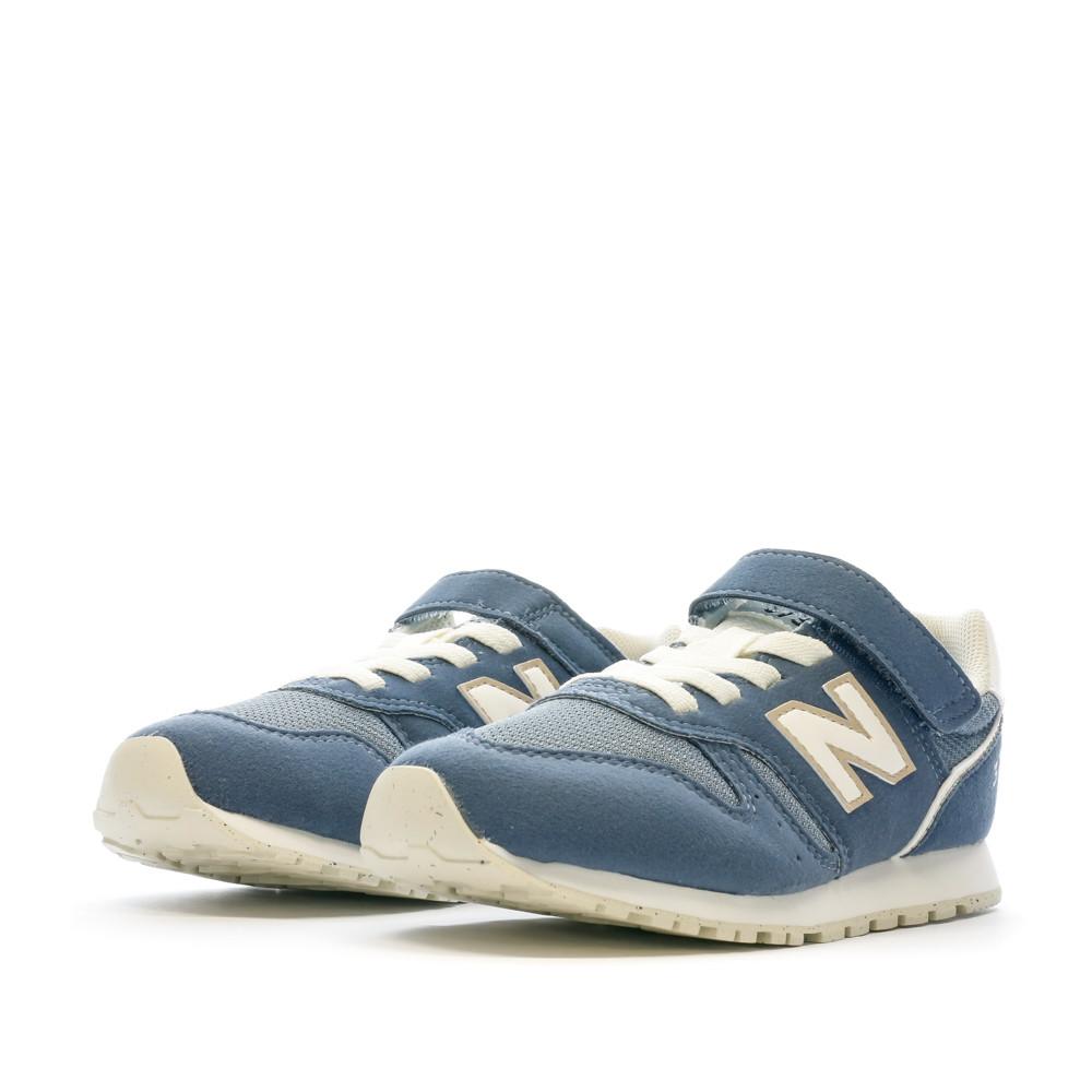 Baskets Bleues Enfant New Balance 373 vue 6
