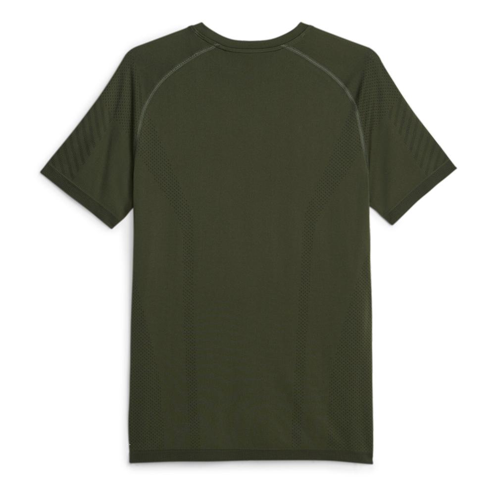 T-shirt Kaki Homme Puma Formknit vue 2