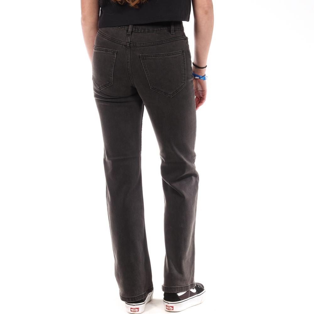Jean Droit Noir Femme Jennyfer DRAIGA vue 2