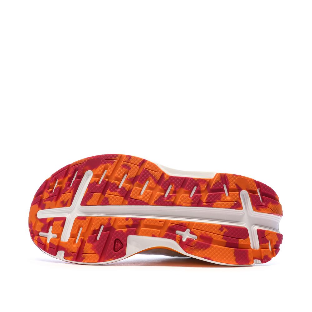 Chaussures de Running Blanc/Orange Homme Salomon Aero Glide 2 vue 5