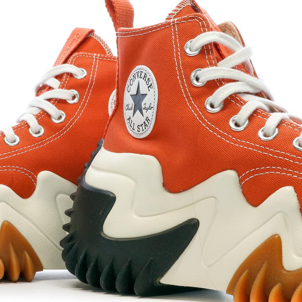 Baskets Orange Femme Converse Run Star Motion vue 7