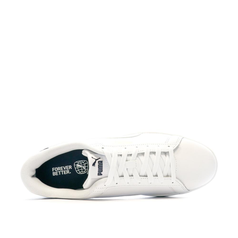 Baskets Blanches/Noires Homme Puma Smash 3.0 vue 4