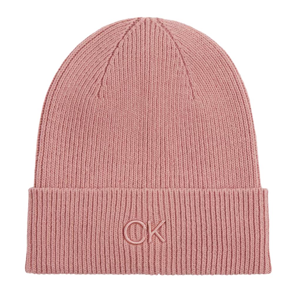 Bonnet Rose Femme Calvin Klein Jeans Fine pas cher