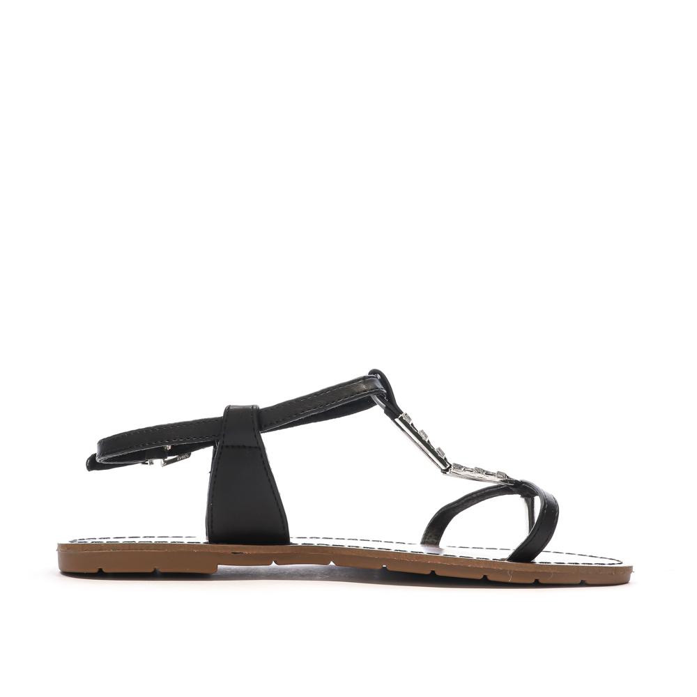 Sandales Noires Femme Chattawak PETUNIA vue 2