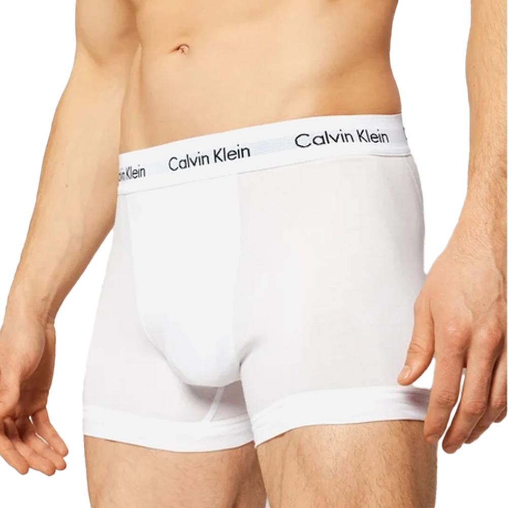 x3 Boxers Blanc Homme Calvin Klein Jeans 100 vue 2