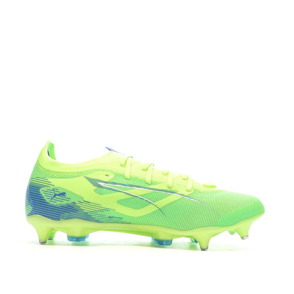 Chaussures de football Vert/Jaune Homme Puma Ultra 5 vue 2