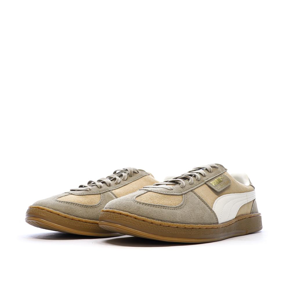 Baskets Beiges Mixte Puma Super Team Sd vue 6