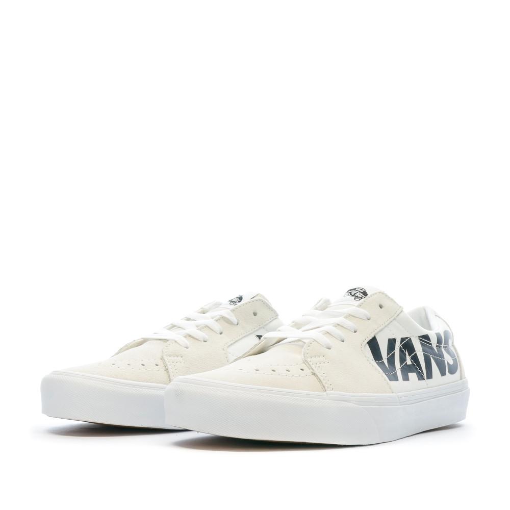 Baskets Blanches Homme Vans Ua Sk8-low vue 6