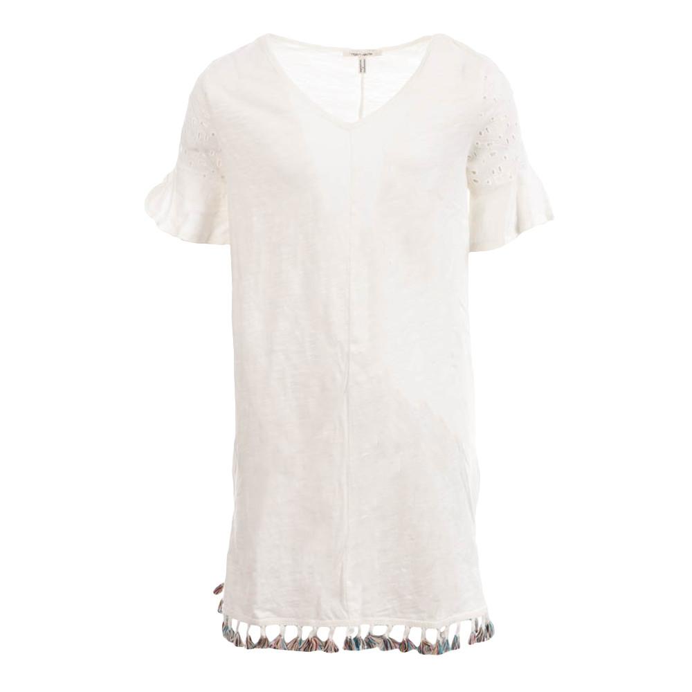 Robe Blanche Fille Teddy Smith Robicool pas cher