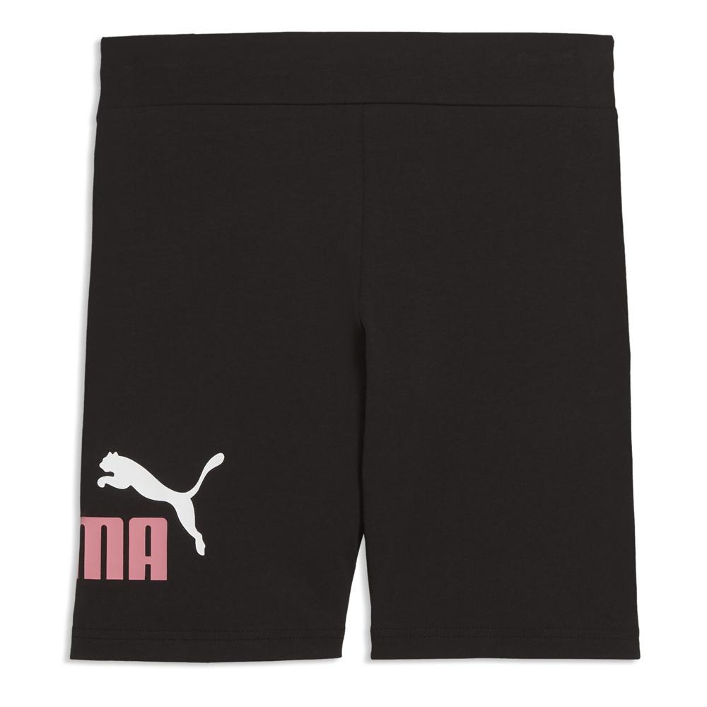 Schwarze/rosa Mädchen-Shorts Puma Ess 2 Color Ansicht 2