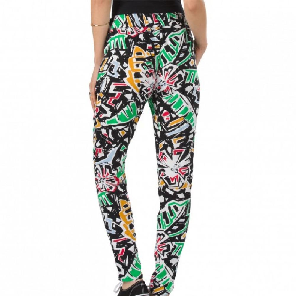 Pantalon Multicolore Femme Vans Deelite vue 2