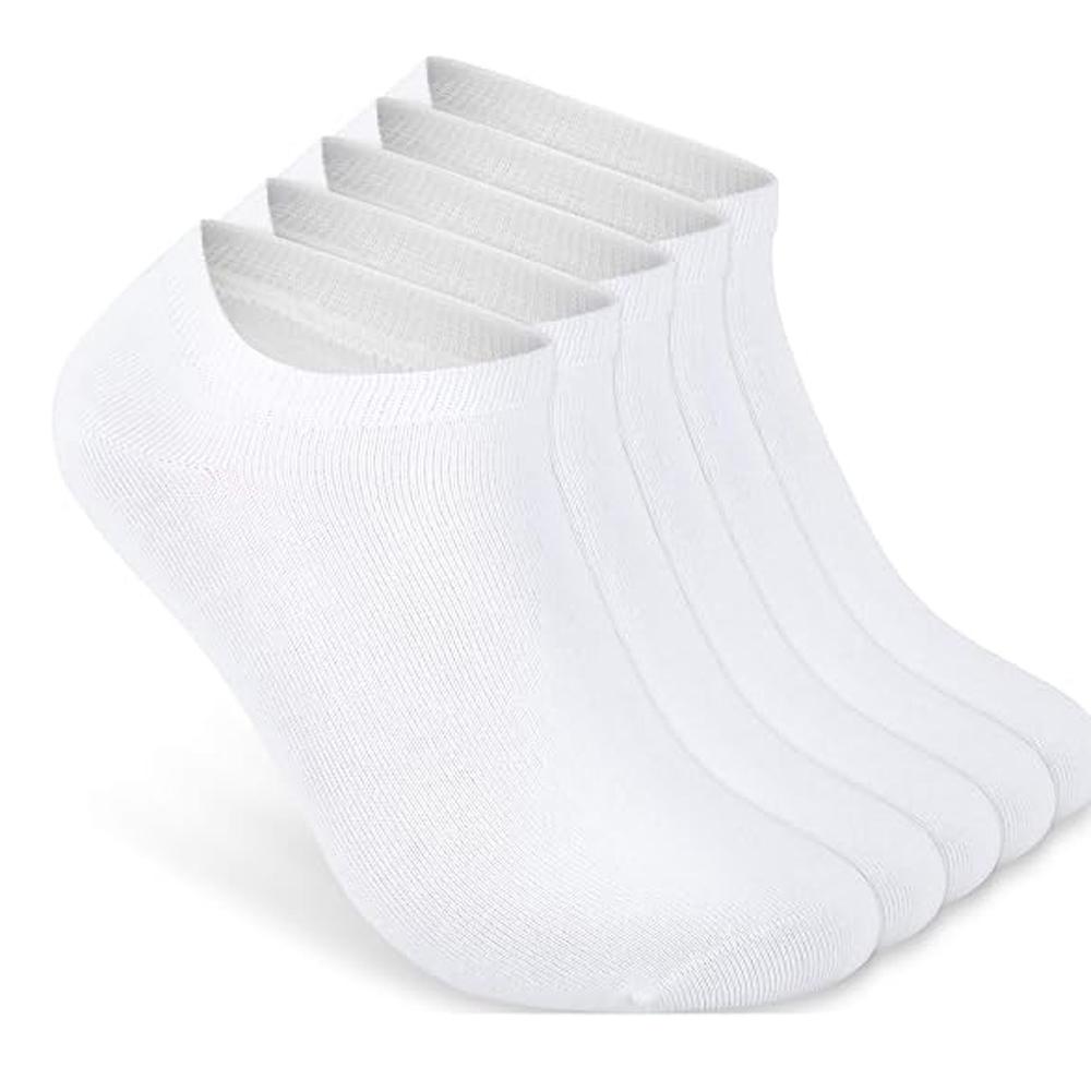 Lot de 5 paires de chaussettes Blanches Mixte Espace des Marques vue 2