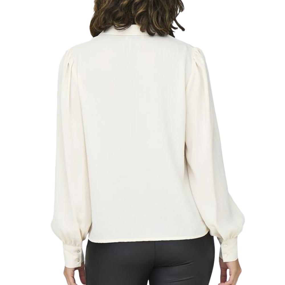 Blouse Écru Femme JDY Diego Life vue 2