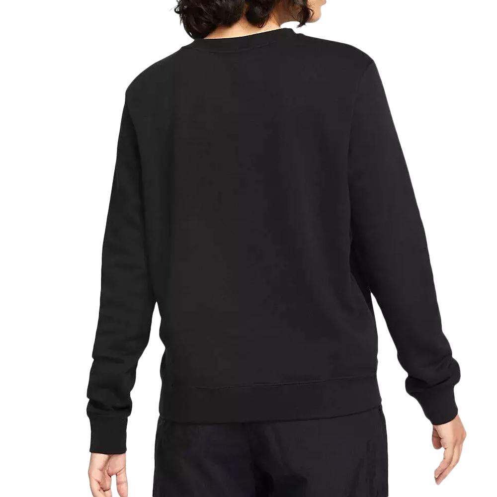 Sweat Noir Femme Nike Nsw Club vue 2