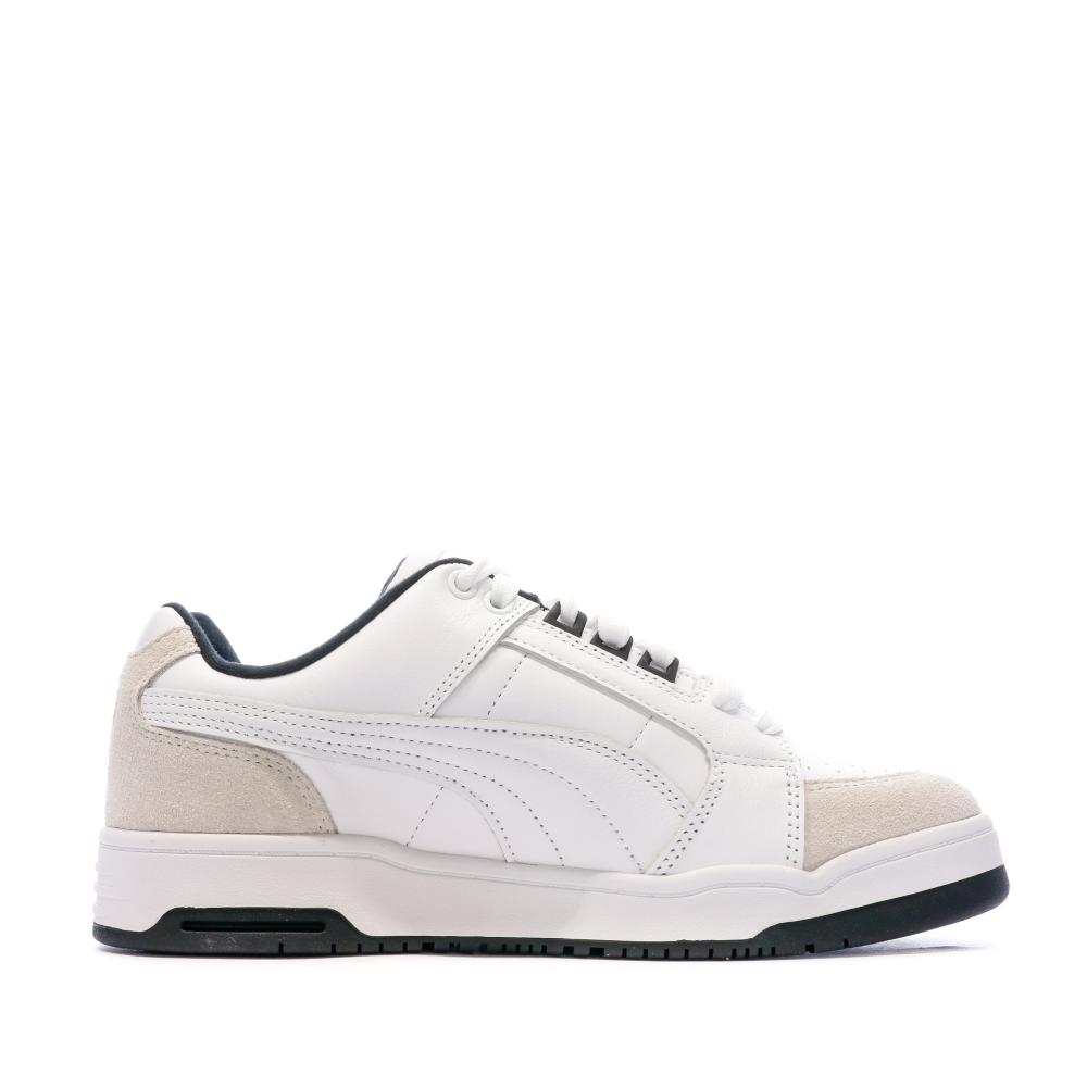 Baskets Beige/Blanche Homme Puma Slipstream Lo Retro vue 2